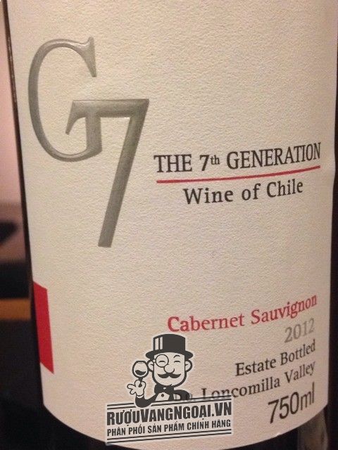 Kết quả hình ảnh cho g7 cabernet sauvignon