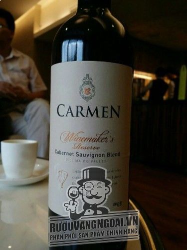 Kết quả hình ảnh cho carmen winemaker's cabernet sauvignon