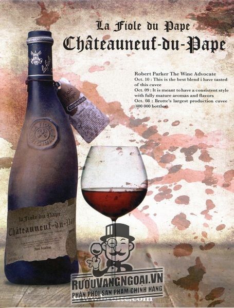 Kết quả hình ảnh cho chateauneuf du pape la fiole cote du rhone