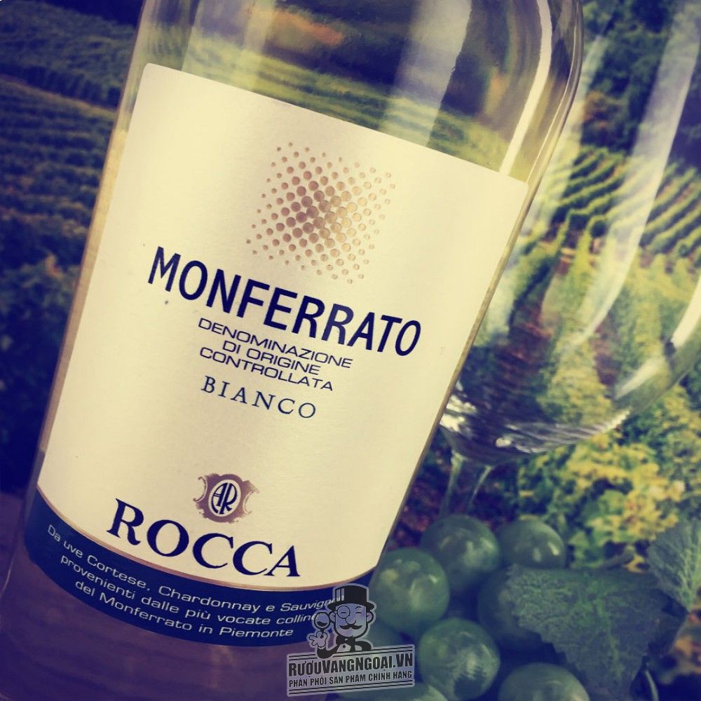 Giá SALE: - Vang MONFERRATO BIANCO ROCCA | Rượu vang ngoại