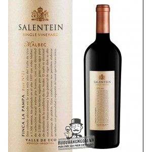 Vang Argentina Salentein Single Vineyard Malbec bn1