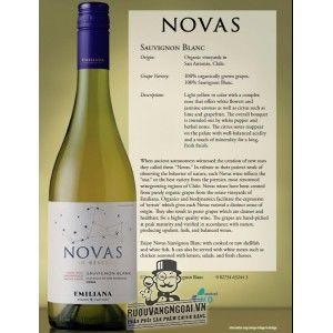 Vang Chile NOVAS Gran Reserva Sauvignon Blanc bn1