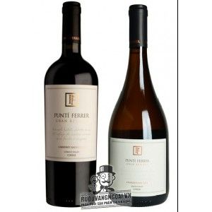 Vang Chile Punti Ferrer Gran Reserva Chardonnay bn1