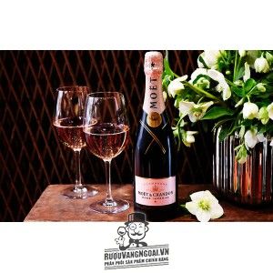 Rượu Champagne Moet & Chandon Rose Imperial Hennessy bn3