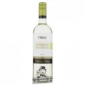 Vang trắng Chile Trio Sauvignon blanc
