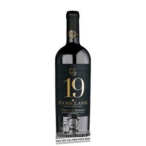 Rượu Vang Ý 19 FUORICLASSE PRIMITIVO DI MANDURIA 19 ĐỘ