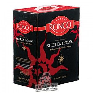 Vang Ý Ronco Sicilia Rosso Thượng hạng