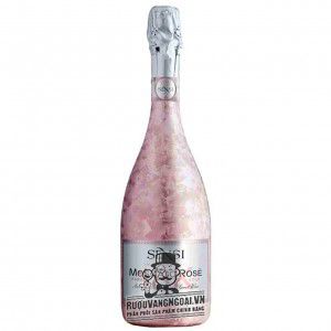 Rượu Vang Ý Sensi Moscato Rosé Sparkling 18K cao cấp