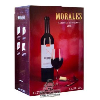 Rượu Vang Bịch Chile Morales 3L uống ngon