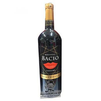 Rượu Vang Ngọt BACIO SEMI DOLCE uống ngon