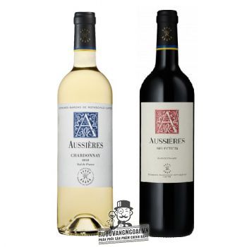 Rượu Vang Pháp AUSSIERES ROUGE - CHARDONNAY