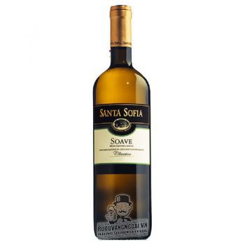 Rượu Vang Ý Santa Sofia Soave Classico Montafoscarino uống ngon