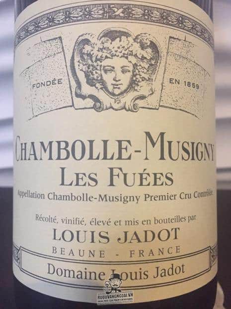 Vang Pháp Chambolle Musigny Les Fuees Louis Jadot 2013