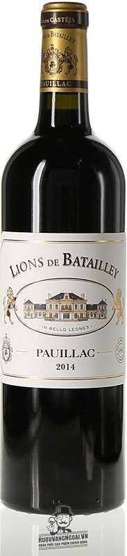 Rượu vang Pháp Les Lions de Batailley