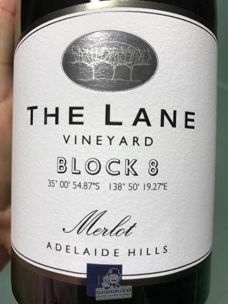 Rượu vang The Lane Vineyard Block 8 Merlot