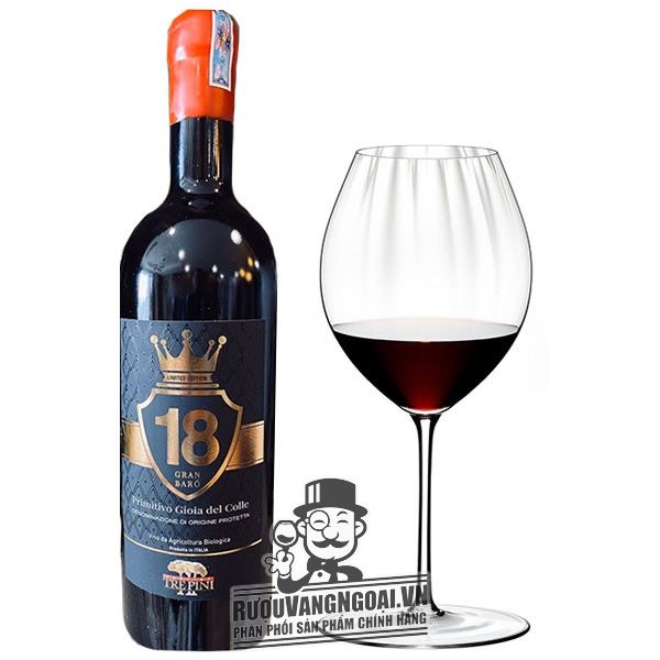 Rượu Vang Trepini 18 Limited Gran Baro - Rượu Vang 24H