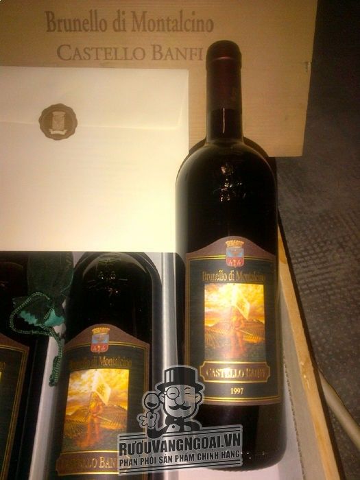 rượu vang Ý Castello Banfi Brunello di Montalcino