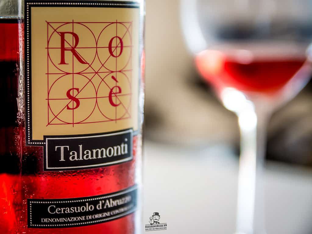 Rượu Vang Ý Talamonti Moda - Rose