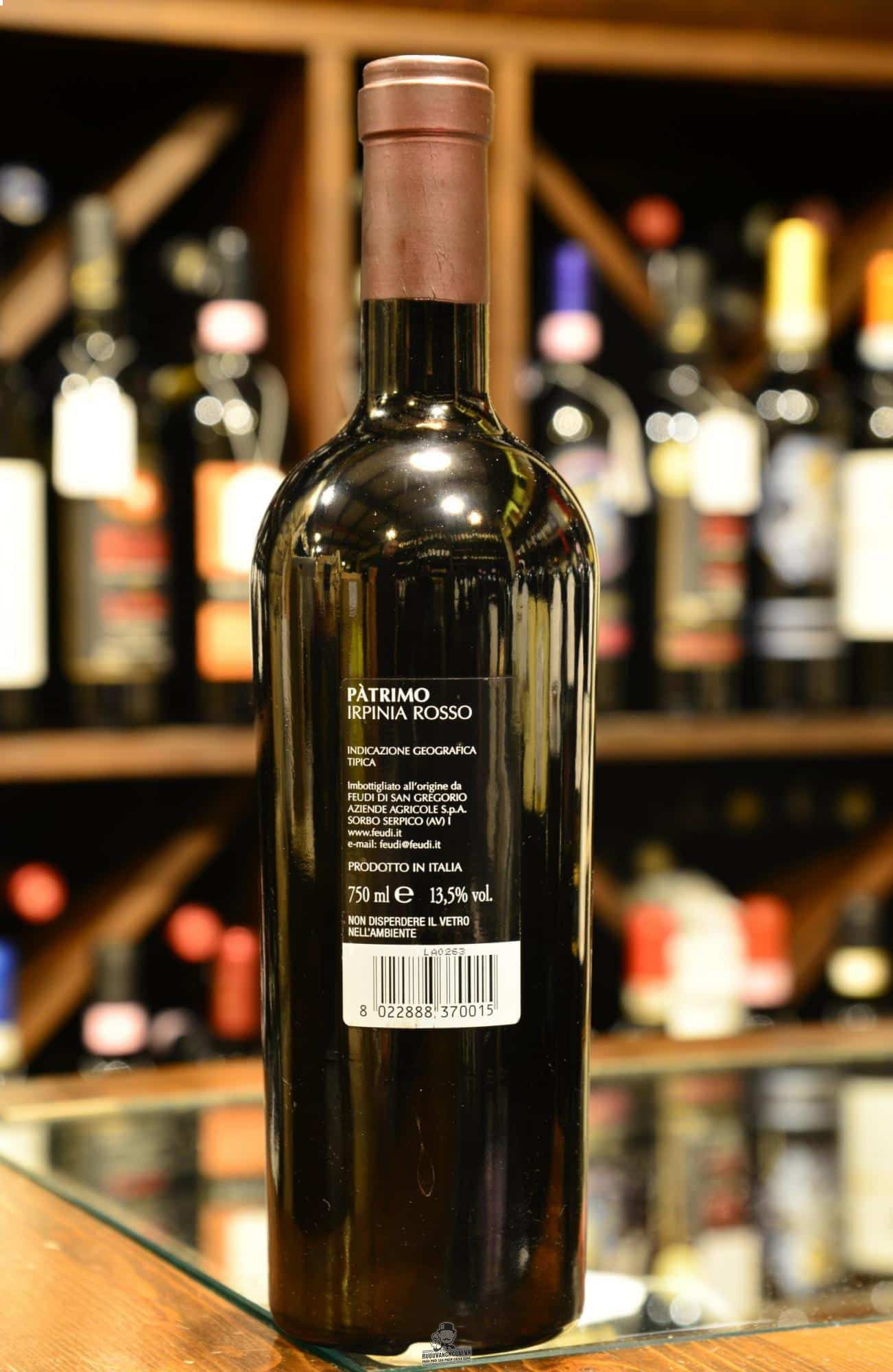 Rượu vang Patrimo Feudi di San Gregorio