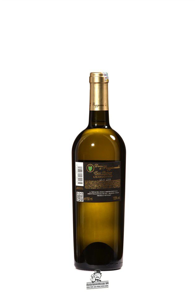 Vang Ý Duca Di Poggioreale Chardonnay 2014