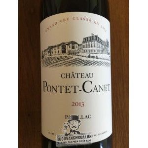 Vang Pháp Chateau Pontet-Canet Pauillac 2013 bn1