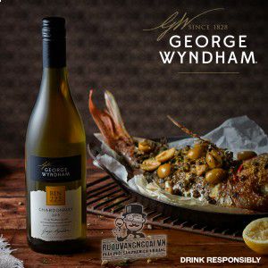 Rượu vang Bin 222 George Wyndham Chardonnay cao cấp bn3