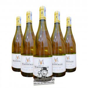 Vang Pháp Martinolles Domaine Chardonnay Classic Pays DOC bn2