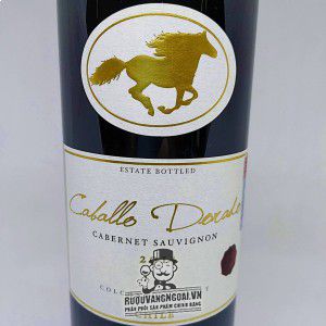 Vang Chile Caballo Dorado Varietal Cabernet Sauvignon Chiết khấu cao bn1
