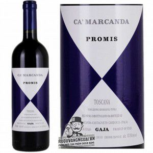 Vang Ý Promis Camarcanda Gaja Toscana IGT bn1