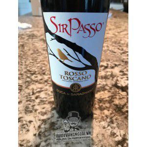 Vang Ý Sir Passo Rosso Toscana uống ngon bn1