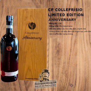 Vang Ý Collefrisio Limited Edition Anniversary Cao Cấp bn1