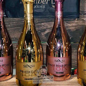 Rượu Vang Ý Sensi Moscato Rosé Sparkling 18K cao cấp bn3