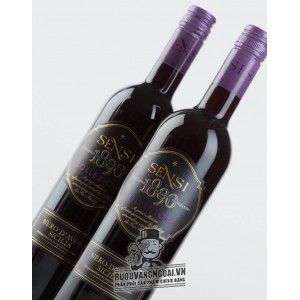 Rượu Vang Ý Sensi Nero D’avola Collezione Igt Sicilia uống ngon bn1