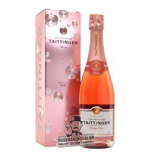 Rượu Champagne Taittinger Rose cao cấp bn2