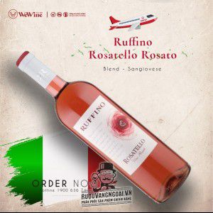 Rượu vang Ruffino Rosatello Rosato Sangiovese uống ngon bn2