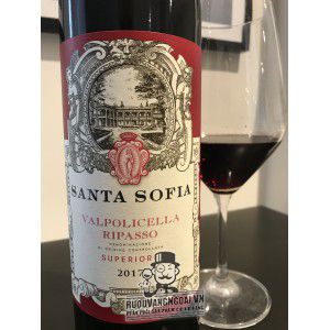 Rượu Vang Ý Santa Sofia Valpolicella Ripasso Superiore cao cấp bn2