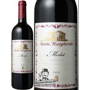 Rượu Vang Ý Santa Margherita Merlot Veneto IGT uống ngon bn1