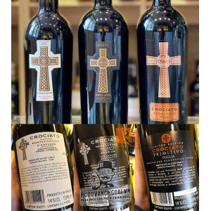 Rượu Vang Ý Thánh Giá Crociato Primitivo 18 Độ uống ngon bn2