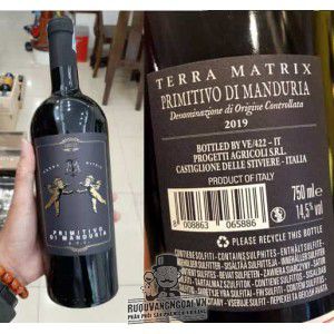 Rượu Vang Ý Terra Matrix Primitivo Di Manduria uống ngon bn1