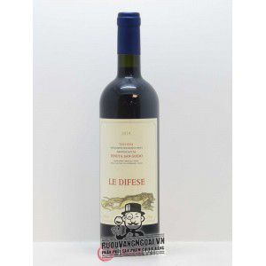 Rượu Vang Le Difese Tenuta San Guido thượng hạng bn2