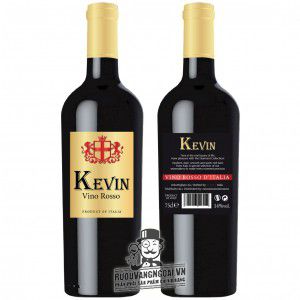 Rượu Vang Kevin Vino Rosso DItalia uống ngon bn1