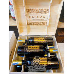 Rượu Vang Hesman Primitivo Limited Edition cao cấp bn2