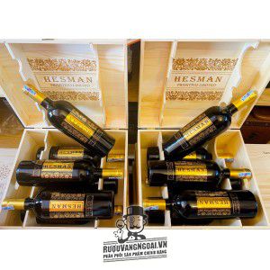 Rượu Vang Hesman Primitivo Limited Edition cao cấp bn4