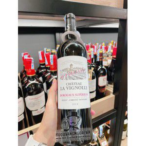 Rượu Vang Pháp Chateau La Vignolle Bordeaux Superieur uống ngon bn1