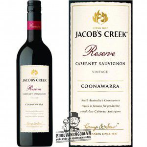 Rượu vang Jacobs Creek Reserve Cabernet Sauvignon uống ngon bn1
