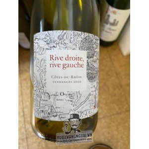Vang Pháp Rive Droite Rive Gauche Cotes du Rhone uống ngon bn1