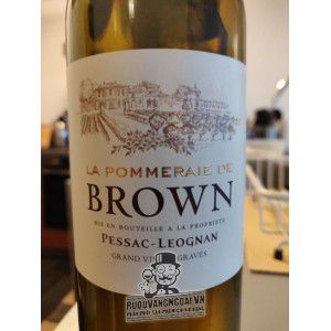 Vang Pháp La Pommeraie De Brown Pessac Leognan 93 điểm uống ngon bn2