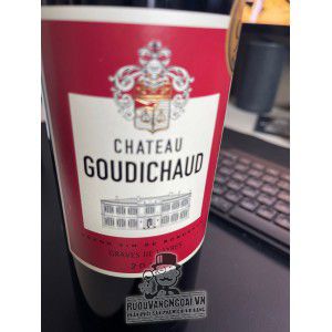 Vang Pháp Chateau Goudichaud Graves De Vayres uống ngon bn1