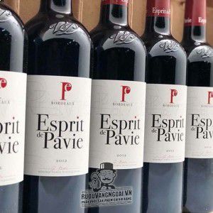 Vang Pháp Esprit de Pavie Merlot Bordeaux thượng hạng bn1