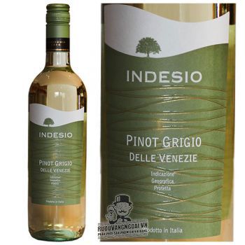 Rượu Vang Indesio Pinot Grigio IGT Veneto uống ngon bn2